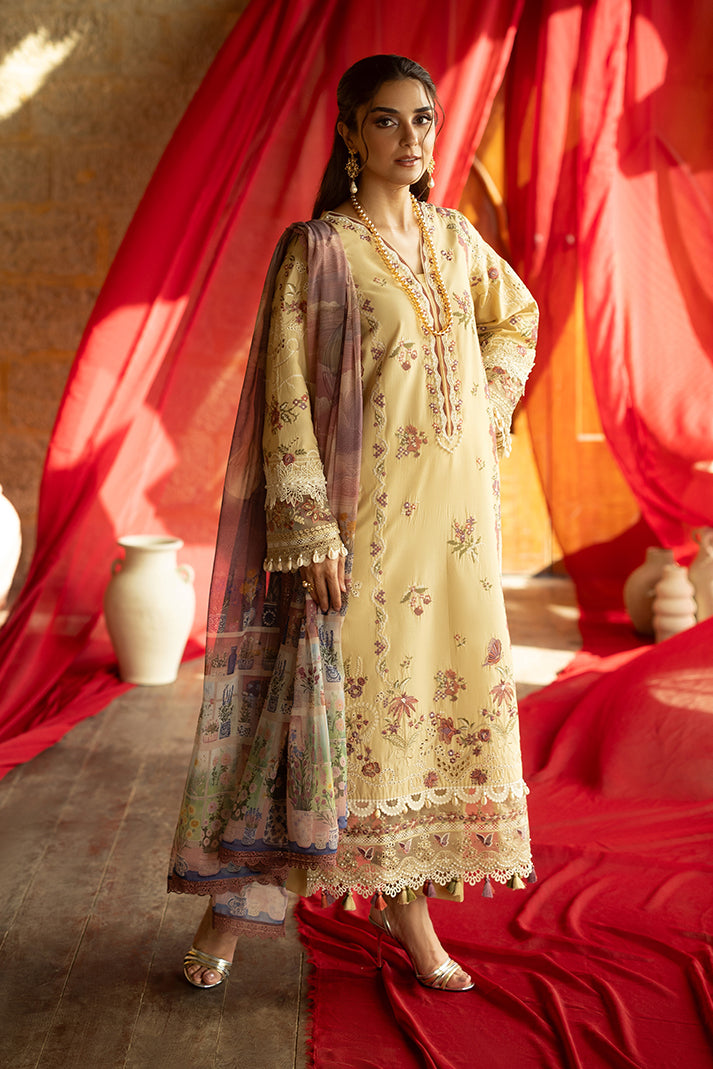 Imrozia Premium | Maya Luxury Lawn 26 | SL-151 Nael - by Libasekhas UK - Registered Vendor of : Imrozia Premium - 100% Original Designer Dress