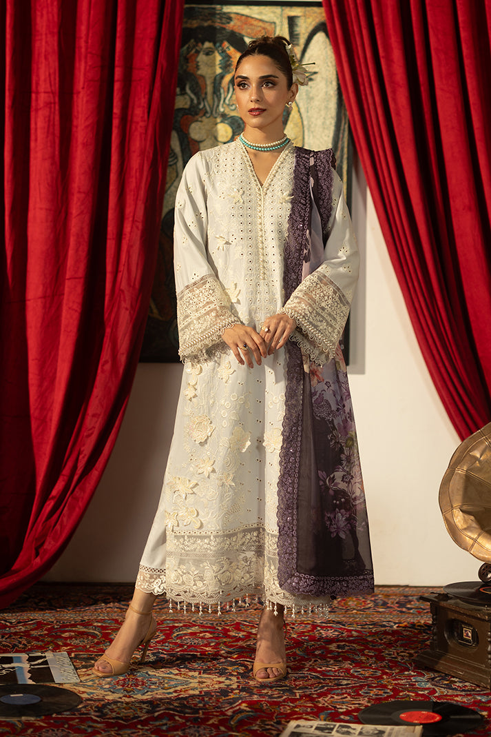 Imrozia Premium | Maya Luxury Lawn 26 | SL-153 Rameen - by Libasekhas UK - Registered Vendor of : Imrozia Premium - 100% Original Designer Dress