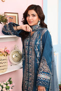 Imrozia Premium | Hayam Luxury Lawn 25 | SL 87 SAHAR - by - Libasekhas UK - Registered Vendor of : Imrozia Premium - 100% Original Designer Dresss