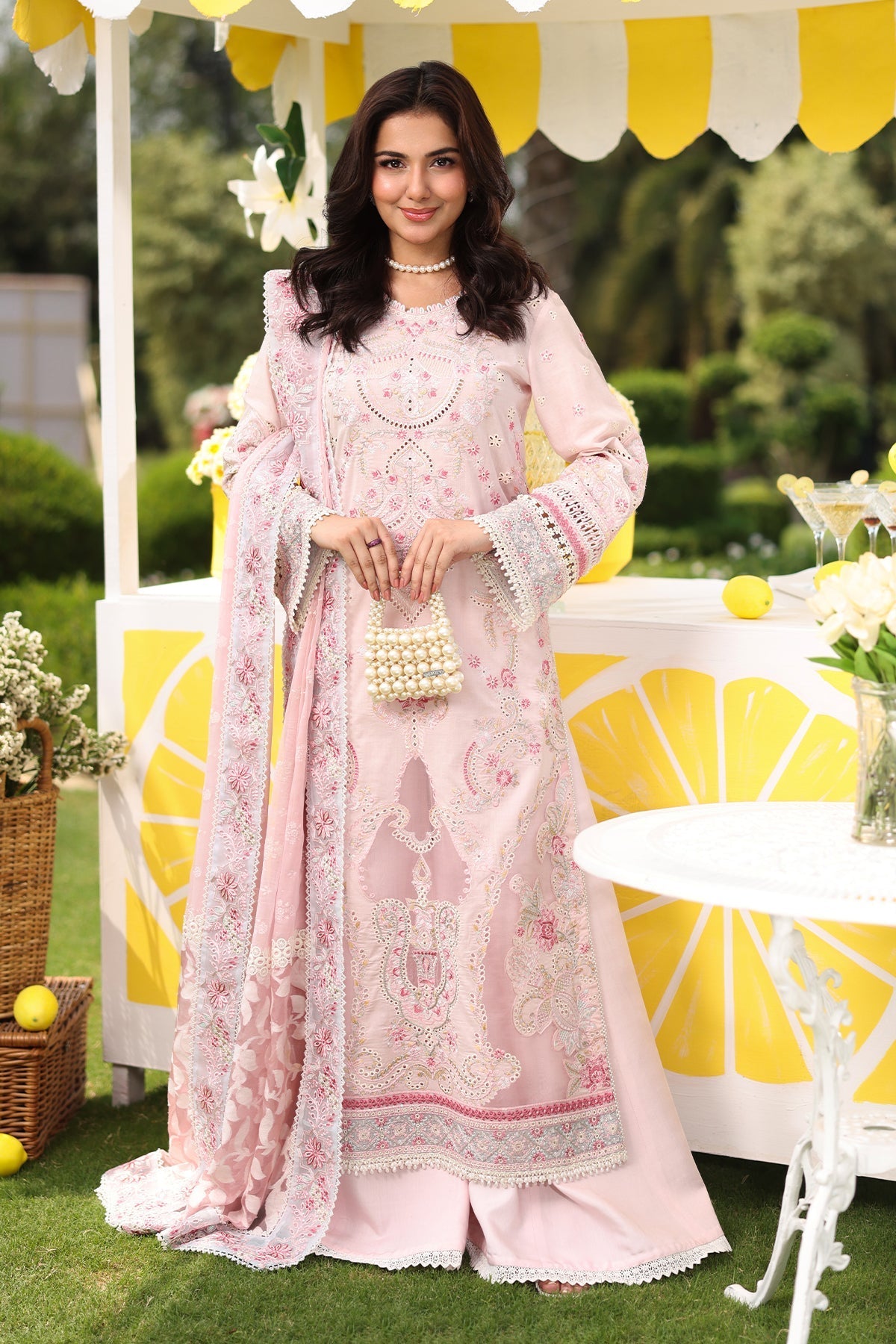 Imrozia Premium | Hayam Luxury Lawn 25 | SL 94 JANAN - by - Libasekhas UK - Registered Vendor of : Imrozia Premium - 100% Original Designer Dresss