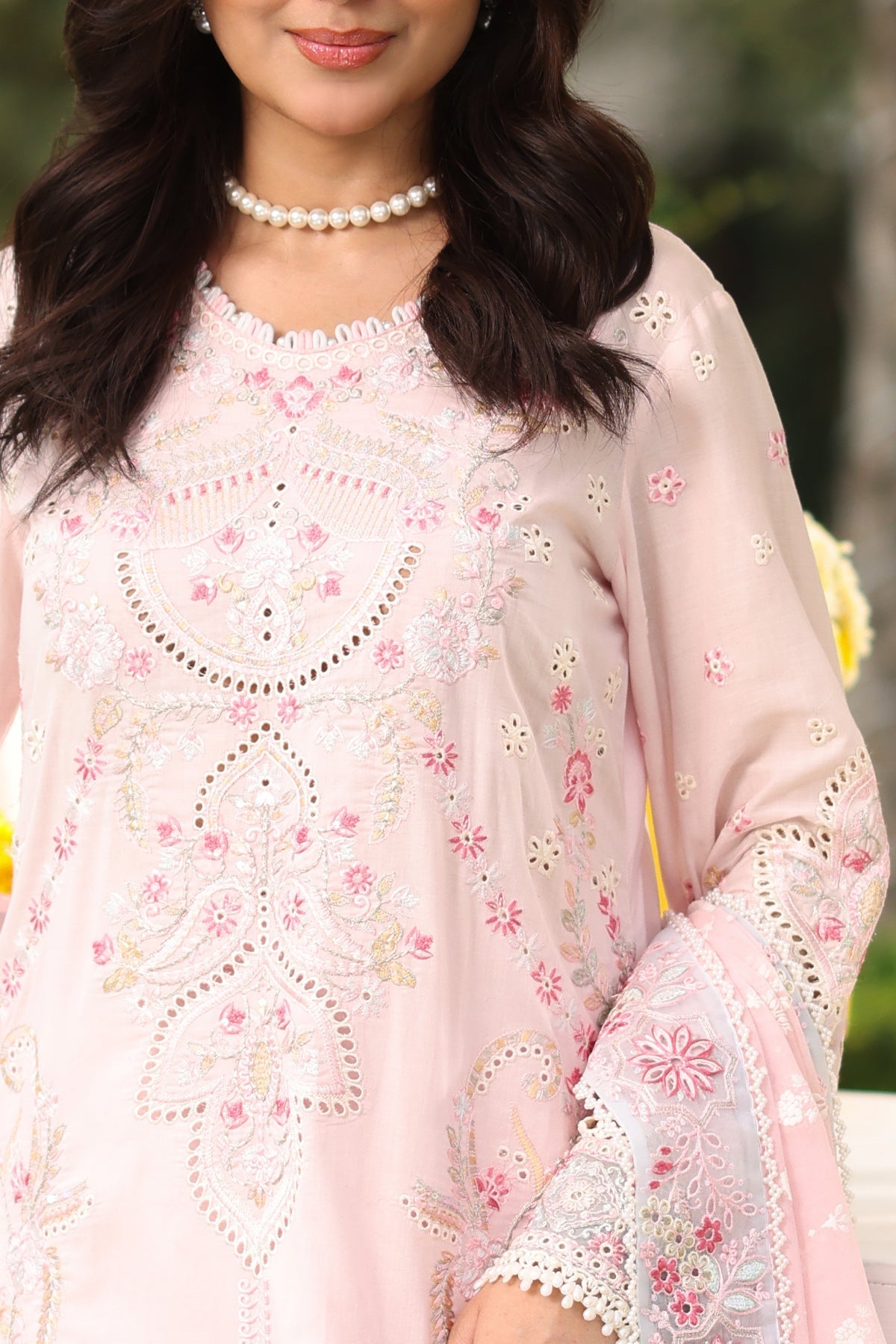 Imrozia Premium | Hayam Luxury Lawn 25 | SL 94 JANAN - by - Libasekhas UK - Registered Vendor of : Imrozia Premium - 100% Original Designer Dresss