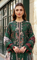 Asifa and Nabeel | Summer Lawn 26 | Green Majestic (SL26-01) - by Libasekhas UK - Registered Vendor of : Asifa and Nabeel - 100% Original Designer Dress