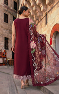 Asifa and Nabeel | Summer Lawn 26 | Ruby Dusk (SL26-03) - by Libasekhas UK - Registered Vendor of : Asifa and Nabeel - 100% Original Designer Dress