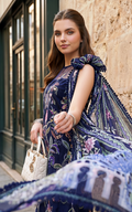 Asifa and Nabeel | Summer Lawn 26 | Scarlet Blue (SL26-04) - by Libasekhas UK - Registered Vendor of : Asifa and Nabeel - 100% Original Designer Dress
