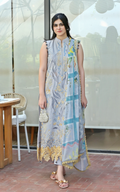 Asifa and Nabeel | Summer Lawn 26 | Ash Elegance (SL26-07) - by Libasekhas UK - Registered Vendor of : Asifa and Nabeel - 100% Original Designer Dress