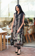 Asifa and Nabeel | Summer Lawn 26 | Smoke Pearl (SL26-08) - by Libasekhas UK - Registered Vendor of : Asifa and Nabeel - 100% Original Designer Dress