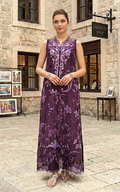 Asifa and Nabeel | Summer Lawn 26 | Plum Royale (SL26-10) - by Libasekhas UK - Registered Vendor of : Asifa and Nabeel - 100% Original Designer Dress