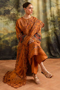 Marjjan | Guzel Lawn | SMC 208-A (Rust) - by Libasekhas UK - Registered Vendor of : Marjjan - 100% Original Designer Dress