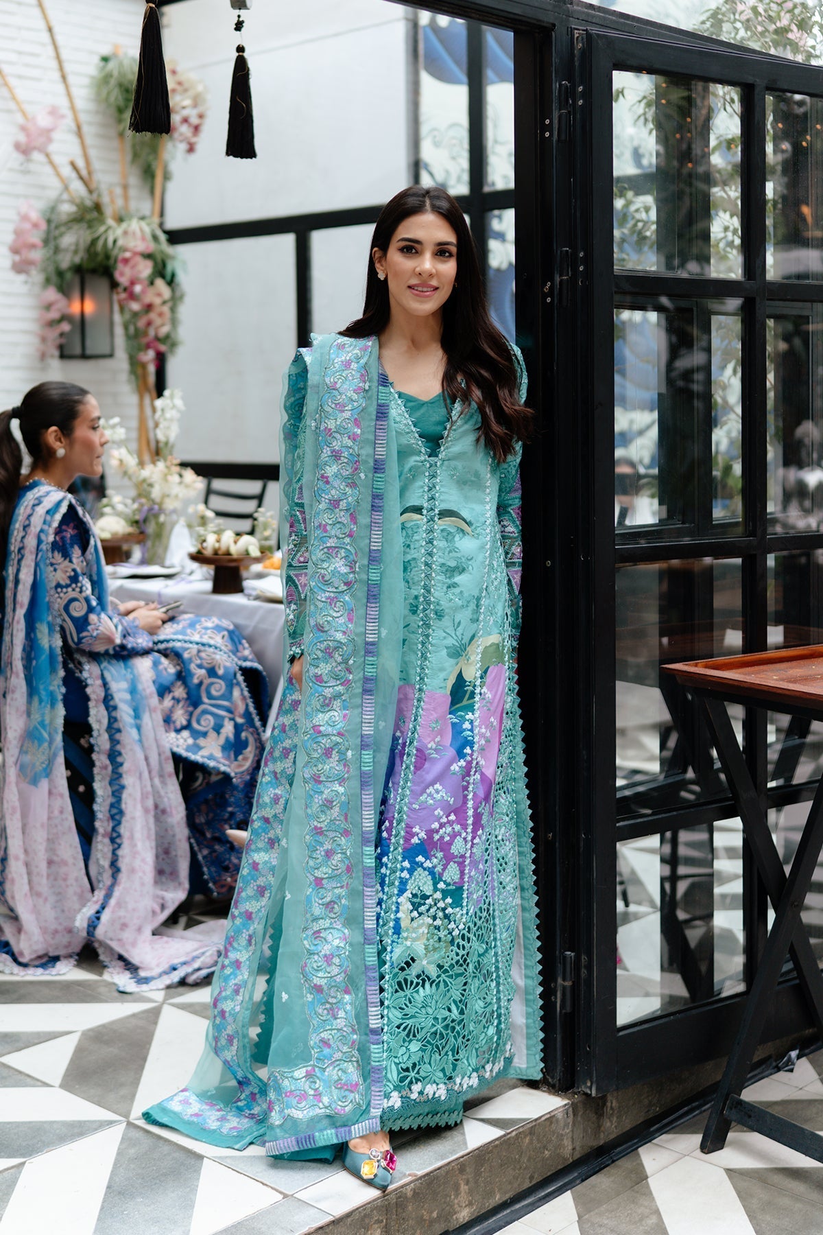 Afrozeh | Lawn 25 | Sovana - by - Libasekhas UK - Registered Vendor of : Afrozeh - 100% Original Designer Dresss