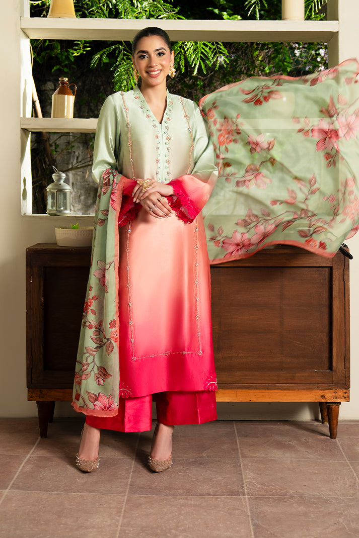 Imrozia Premium | Celeste Pret 25 | SP-112 Scarph - by Libasekhas UK - Registered Vendor of : Imrozia Premium - 100% Original Designer Dress