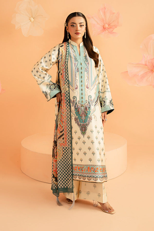 Imrozia Premium | Amelia Printed Silk | SP-150 Verdant Elan - by Libasekhas UK - Registered Vendor of : Imrozia Premium - 100% Original Designer Dress