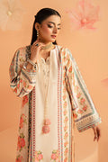 Imrozia Premium | Amelia Printed Silk | SP-154 Rose Charm - by Libasekhas UK - Registered Vendor of : Imrozia Premium - 100% Original Designer Dress