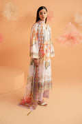 Imrozia Premium | Amelia Printed Silk | SP-157 Lilac Opulence - by Libasekhas UK - Registered Vendor of : Imrozia Premium - 100% Original Designer Dress