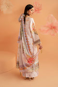 Imrozia Premium | Amelia Printed Silk | SP-157 Lilac Opulence - by Libasekhas UK - Registered Vendor of : Imrozia Premium - 100% Original Designer Dress