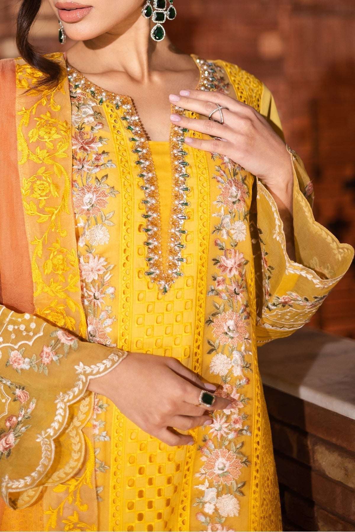 Imrozia Premium | Naya Luxury Eid Edit | SP-52 WANIA - by - Libasekhas UK - Registered Vendor of : Imrozia Premium - 100% Original Designer Dresss