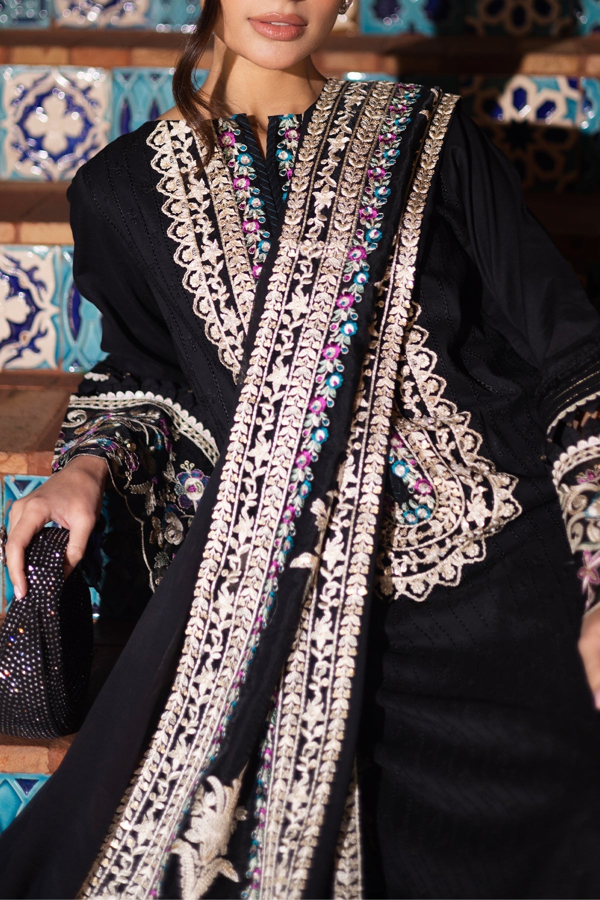 Imrozia Premium | Naya Luxury Eid Edit |SP-53 LAMIA - by - Libasekhas UK - Registered Vendor of : Imrozia Premium - 100% Original Designer Dresss