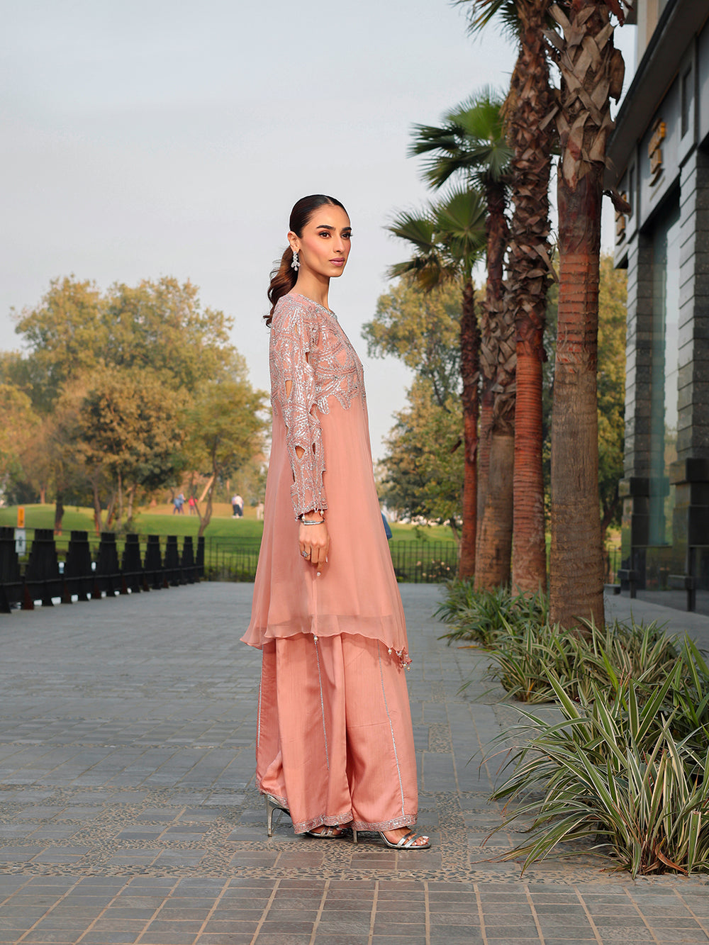 Ain | Raya Luxury Formals | AN-130 SPINAL - by Libasekhas UK - Registered Vendor of : Ain - 100% Original Designer Dress