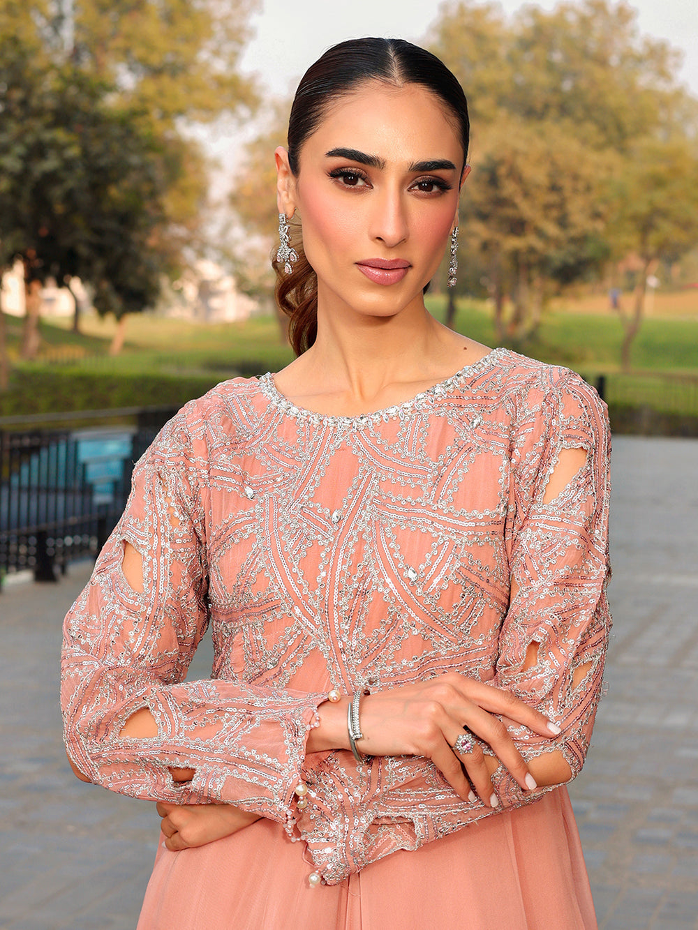 Ain | Raya Luxury Formals | AN-130 SPINAL - by Libasekhas UK - Registered Vendor of : Ain - 100% Original Designer Dress