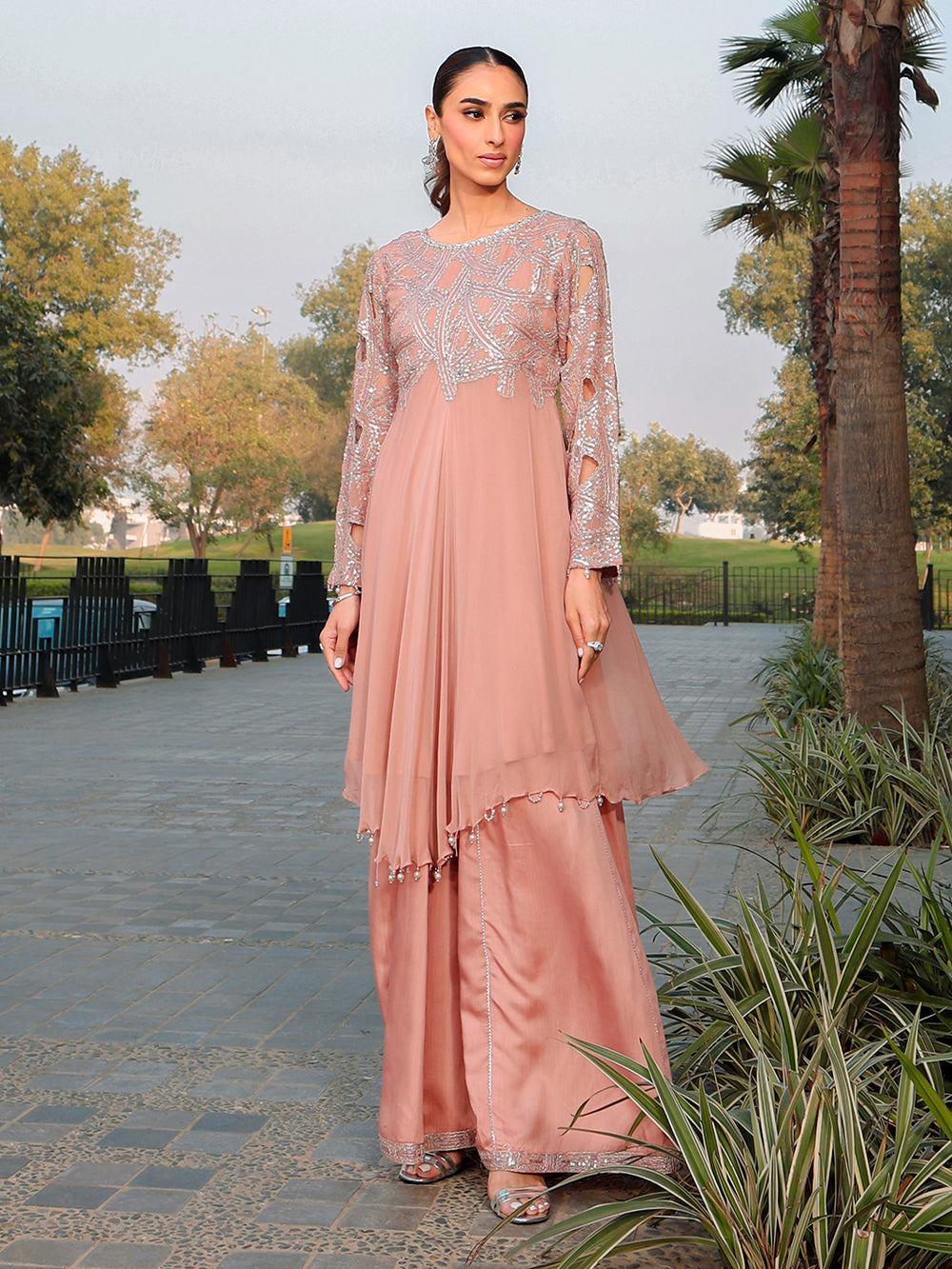 Ain | Raya Luxury Formals | AN-130 SPINAL - by Libasekhas UK - Registered Vendor of : Ain - 100% Original Designer Dress