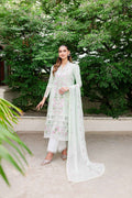 Sable Vogue | Shiree Lawn 24 | Mint Garden - by - Libasekhas UK - Registered Vendor of : Sable Vogue - 100% Original Designer Dresss