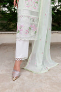 Sable Vogue | Shiree Lawn 24 | Mint Garden - by - Libasekhas UK - Registered Vendor of : Sable Vogue - 100% Original Designer Dresss