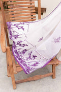 Sable Vogue | Shiree Lawn 24 | Plum Orchid - by - Libasekhas UK - Registered Vendor of : Sable Vogue - 100% Original Designer Dresss