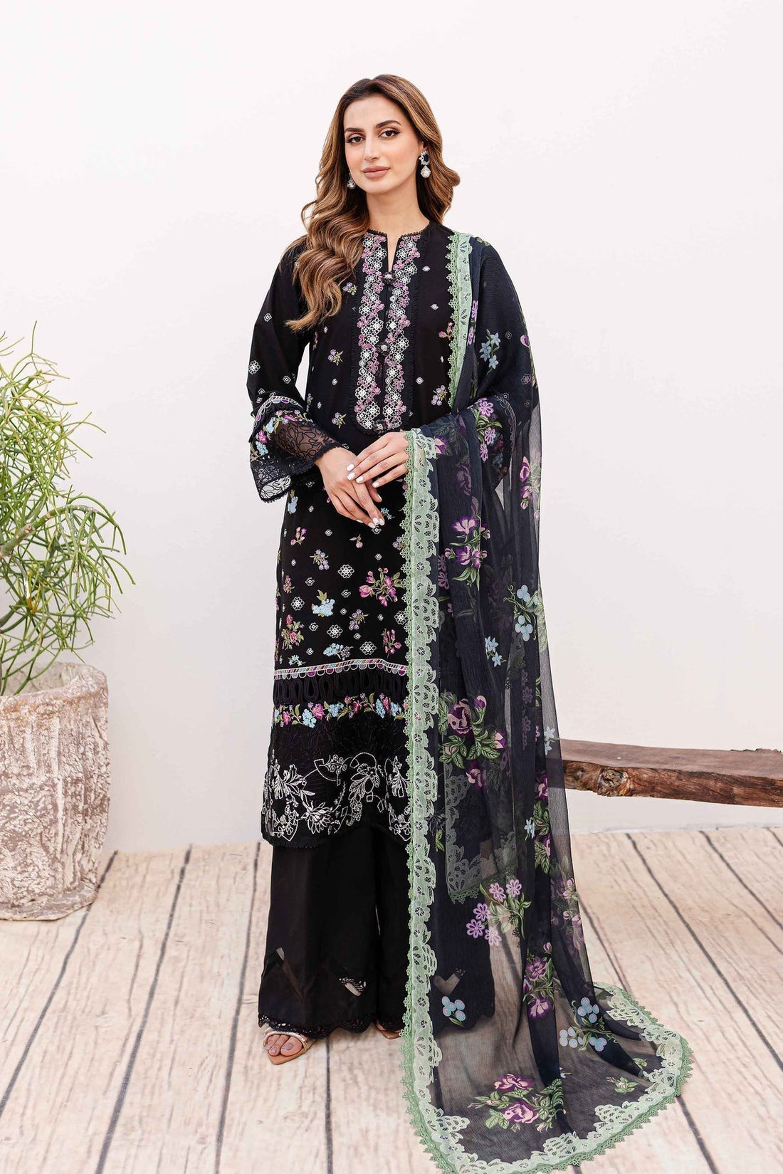 Sable Vogue | Shiree Lawn 24 | Aster - by - Libasekhas UK - Registered Vendor of : Sable Vogue - 100% Original Designer Dresss