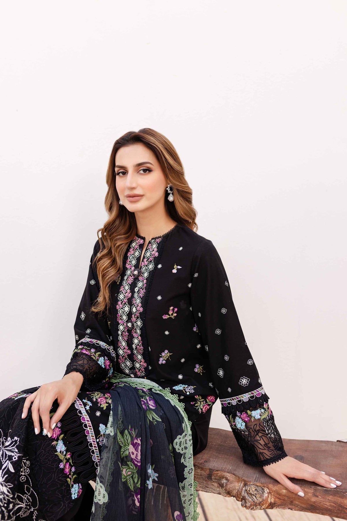 Sable Vogue | Shiree Lawn 24 | Aster - by - Libasekhas UK - Registered Vendor of : Sable Vogue - 100% Original Designer Dresss