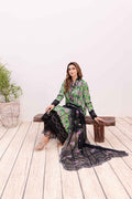 Sable Vogue | Shiree Lawn 24 | Black Iris - by - Libasekhas UK - Registered Vendor of : Sable Vogue - 100% Original Designer Dresss