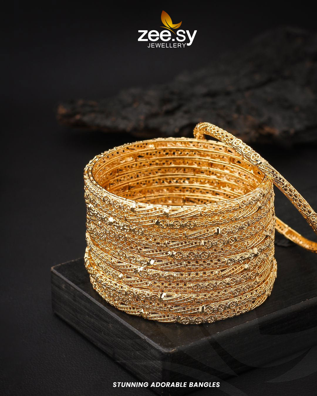 Stunning Adorable Bangles - by - Libasekhas UK - Registered Vendor of : Zeesy - 100% Original Designer Dresss
