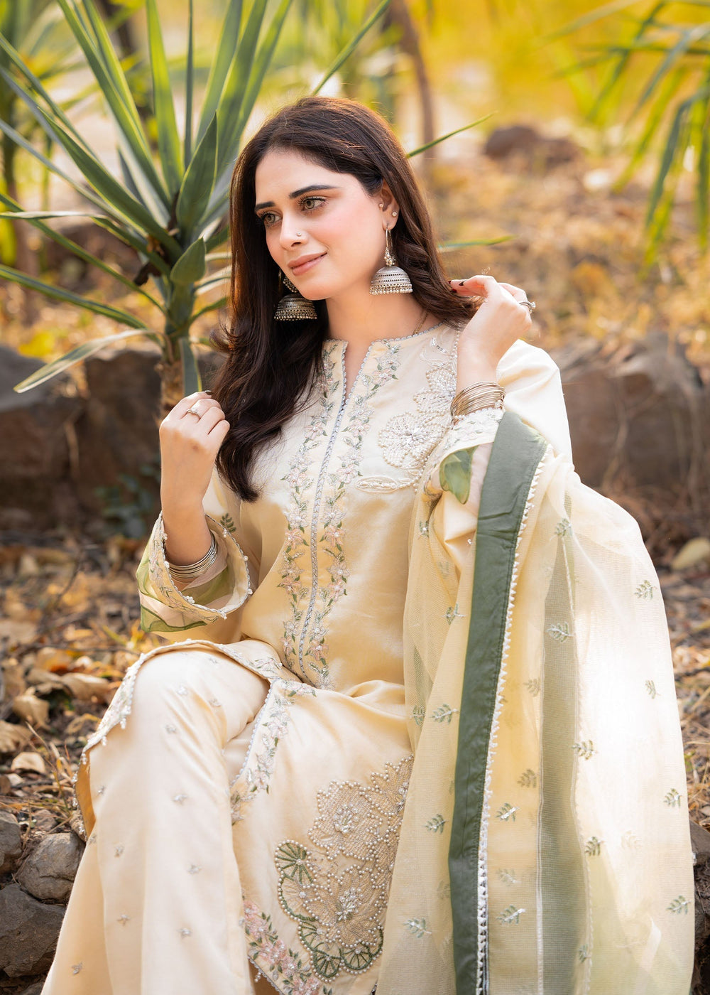 Fozia Khalid I Dilkash Festive Wear 25 |ruhab - by Libasekhas UK - Registered Vendor of : Fozia Khalid - 100% Original Designer Dress