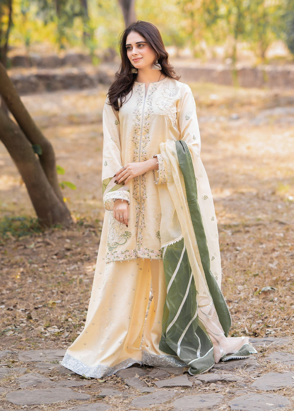 Fozia Khalid I Dilkash Festive Wear 25 |ruhab - by Libasekhas UK - Registered Vendor of : Fozia Khalid - 100% Original Designer Dress