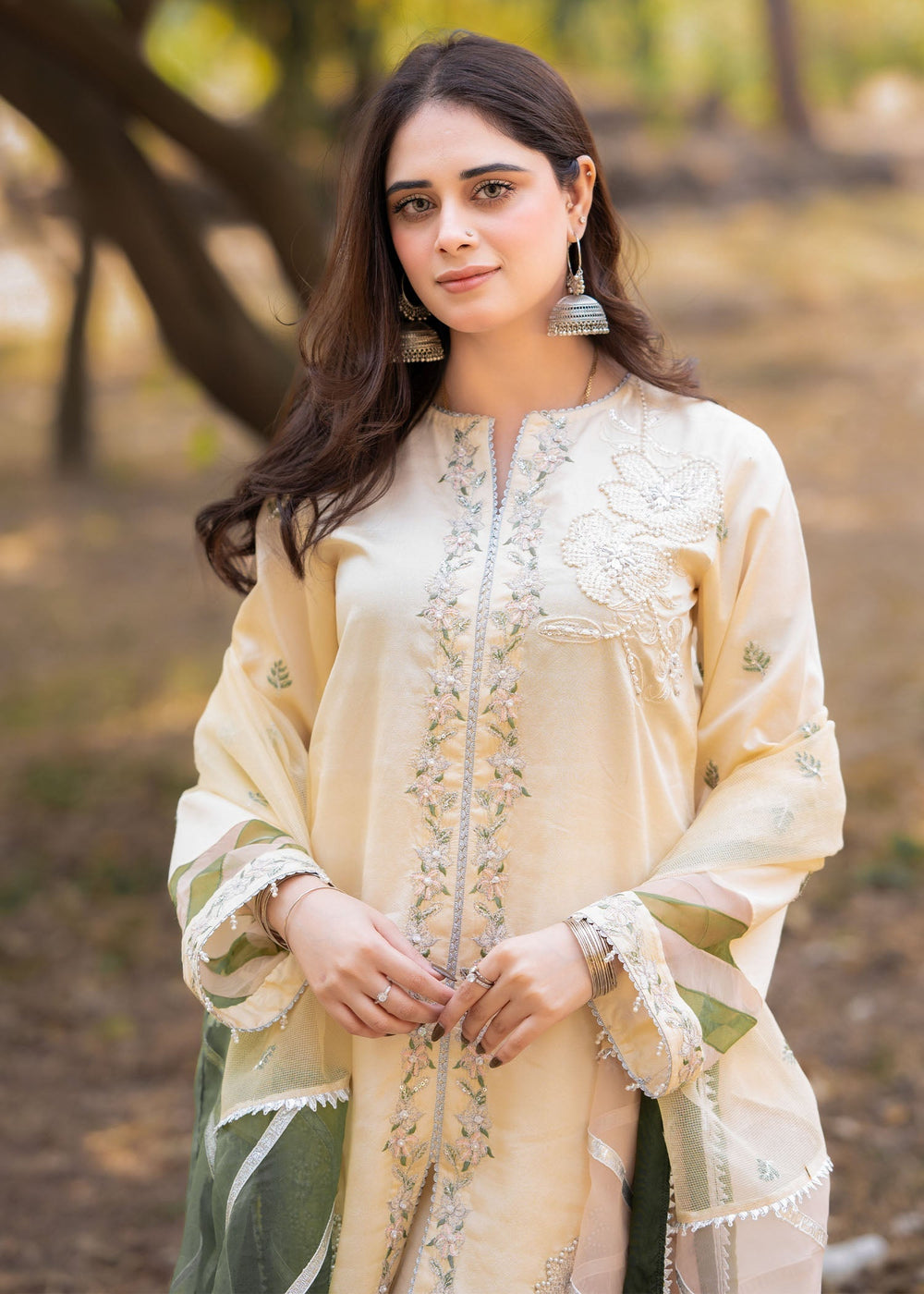 Fozia Khalid I Dilkash Festive Wear 25 |ruhab - by Libasekhas UK - Registered Vendor of : Fozia Khalid - 100% Original Designer Dress