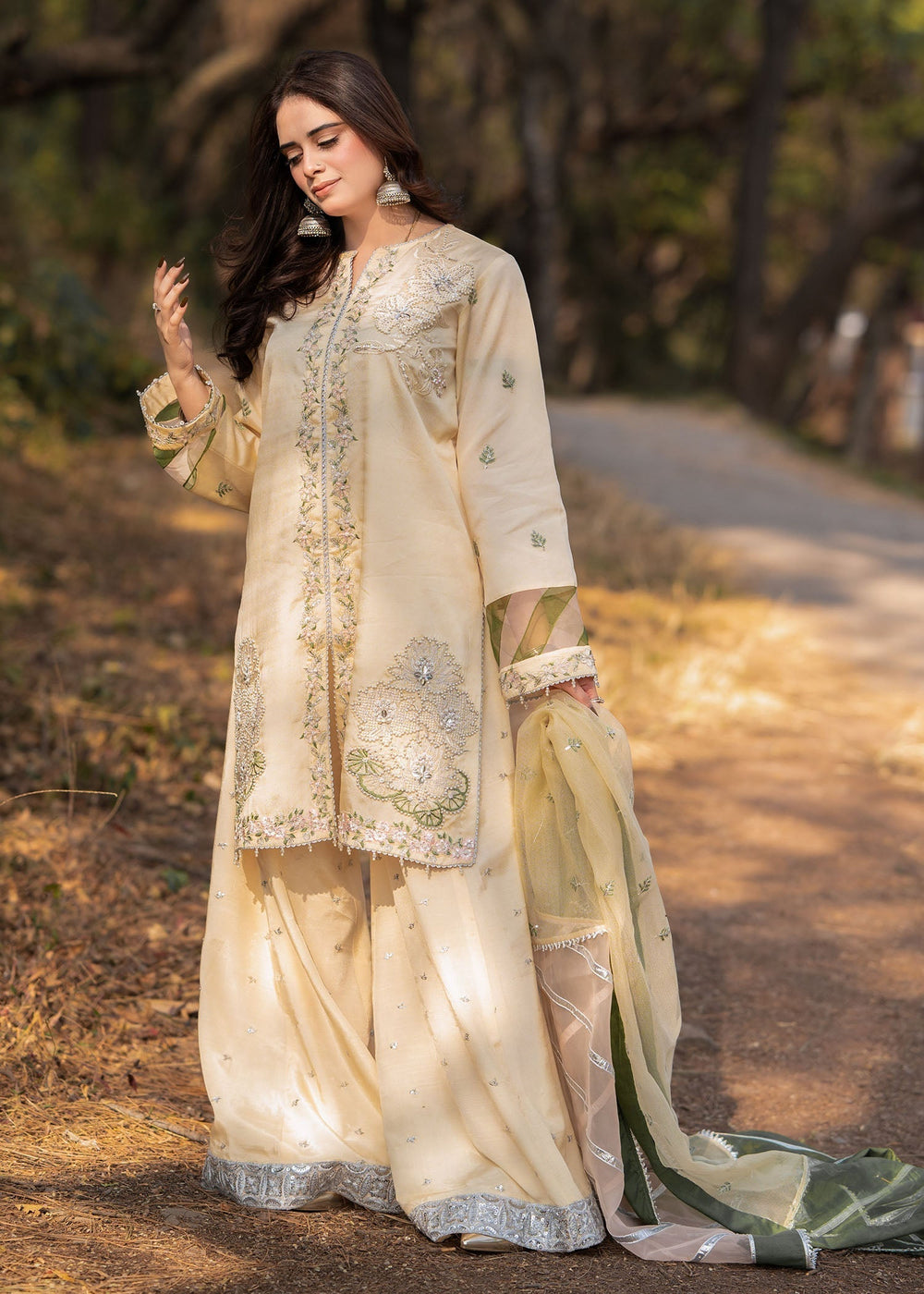 Fozia Khalid I Dilkash Festive Wear 25 |ruhab - by Libasekhas UK - Registered Vendor of : Fozia Khalid - 100% Original Designer Dress