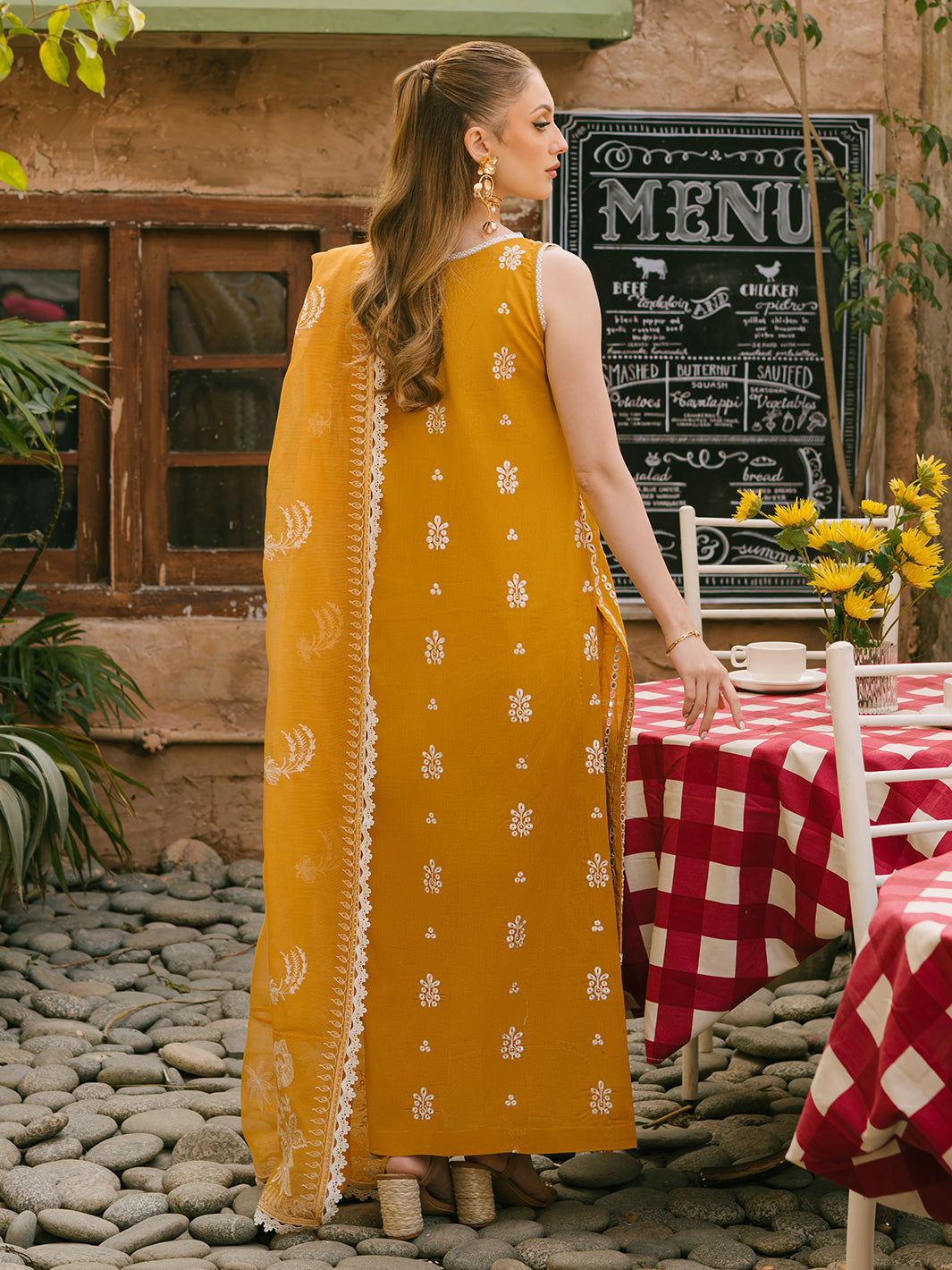 Mahnur | Mahrukh Eid Edit 24 | SUNFLOWER - by - Libasekhas UK - Registered Vendor of : Mahnur - 100% Original Designer Dresss