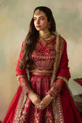 Saad Shaikh | Elana Wedding Formals |  Cerise - by - Libasekhas UK - Registered Vendor of : Saad Shaikh - 100% Original Designer Dresss