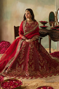 Saad Shaikh | Elana Wedding Formals |  Cerise - by - Libasekhas UK - Registered Vendor of : Saad Shaikh - 100% Original Designer Dresss