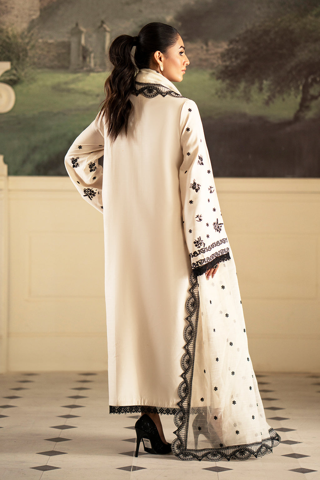 Saad Shaikh | Lumiere Winter |  D-05 Stellaire - by - Libasekhas UK - Registered Vendor of : Saad Shaikh - 100% Original Designer Dresss