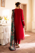 Saad Shaikh | Lumiere Winter |  D-07 Coral - by - Libasekhas UK - Registered Vendor of : Saad Shaikh - 100% Original Designer Dresss