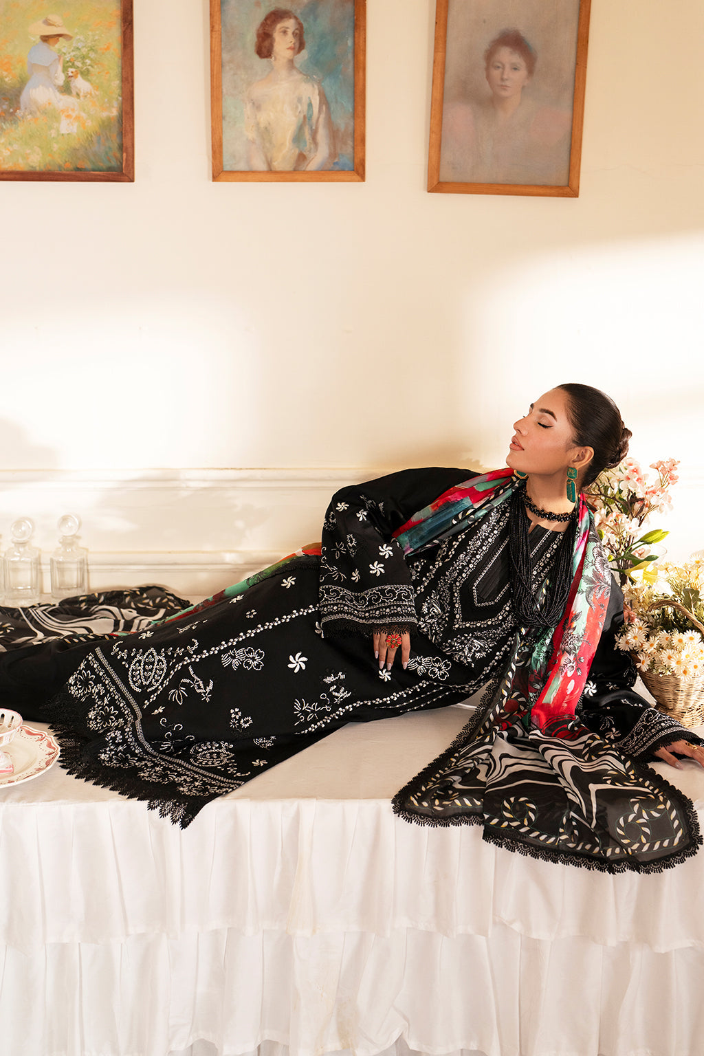 Saad Shaikh | Lumiere Winter |  D-06 Seina - by - Libasekhas UK - Registered Vendor of : Saad Shaikh - 100% Original Designer Dresss