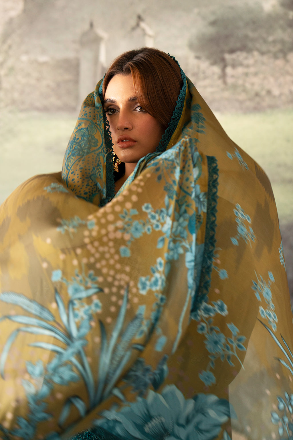 Saad Shaikh | Lumiere Winter |  D-03 Foret - by - Libasekhas UK - Registered Vendor of : Saad Shaikh - 100% Original Designer Dresss