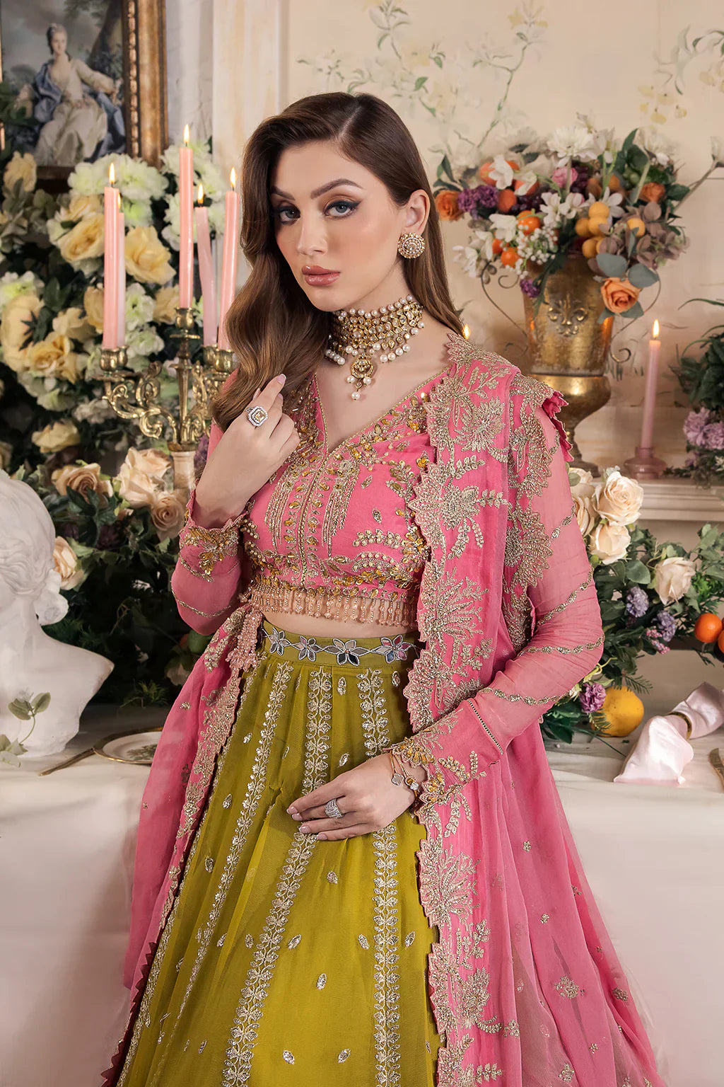 Saad Shaikh | Panache Luxury Chiffon 24 | Taskheer - by - Libasekhas UK - Registered Vendor of : Saad Shaikh - 100% Original Designer Dresss