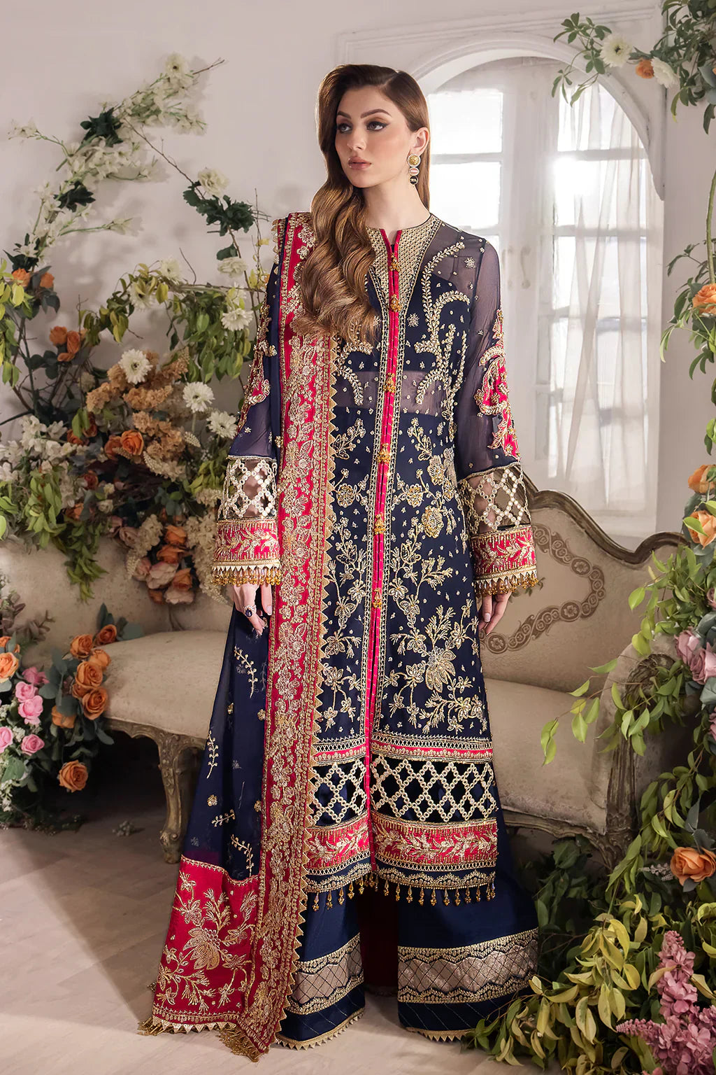 Saad Shaikh | Panache Luxury Chiffon 24 | Zofiya - by - Libasekhas UK - Registered Vendor of : Saad Shaikh - 100% Original Designer Dresss