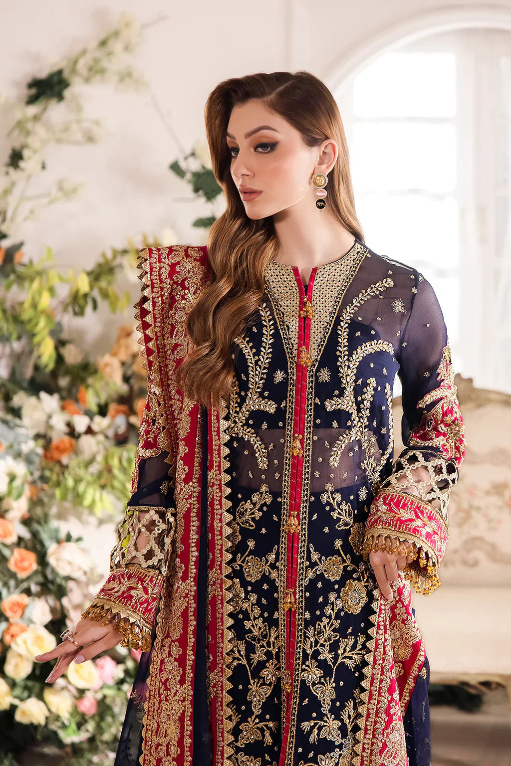 Saad Shaikh | Panache Luxury Chiffon 24 | Zofiya - by - Libasekhas UK - Registered Vendor of : Saad Shaikh - 100% Original Designer Dresss