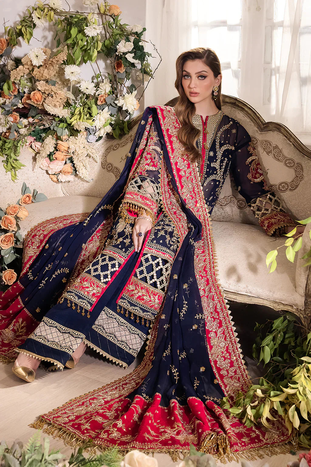 Saad Shaikh | Panache Luxury Chiffon 24 | Zofiya - by - Libasekhas UK - Registered Vendor of : Saad Shaikh - 100% Original Designer Dresss