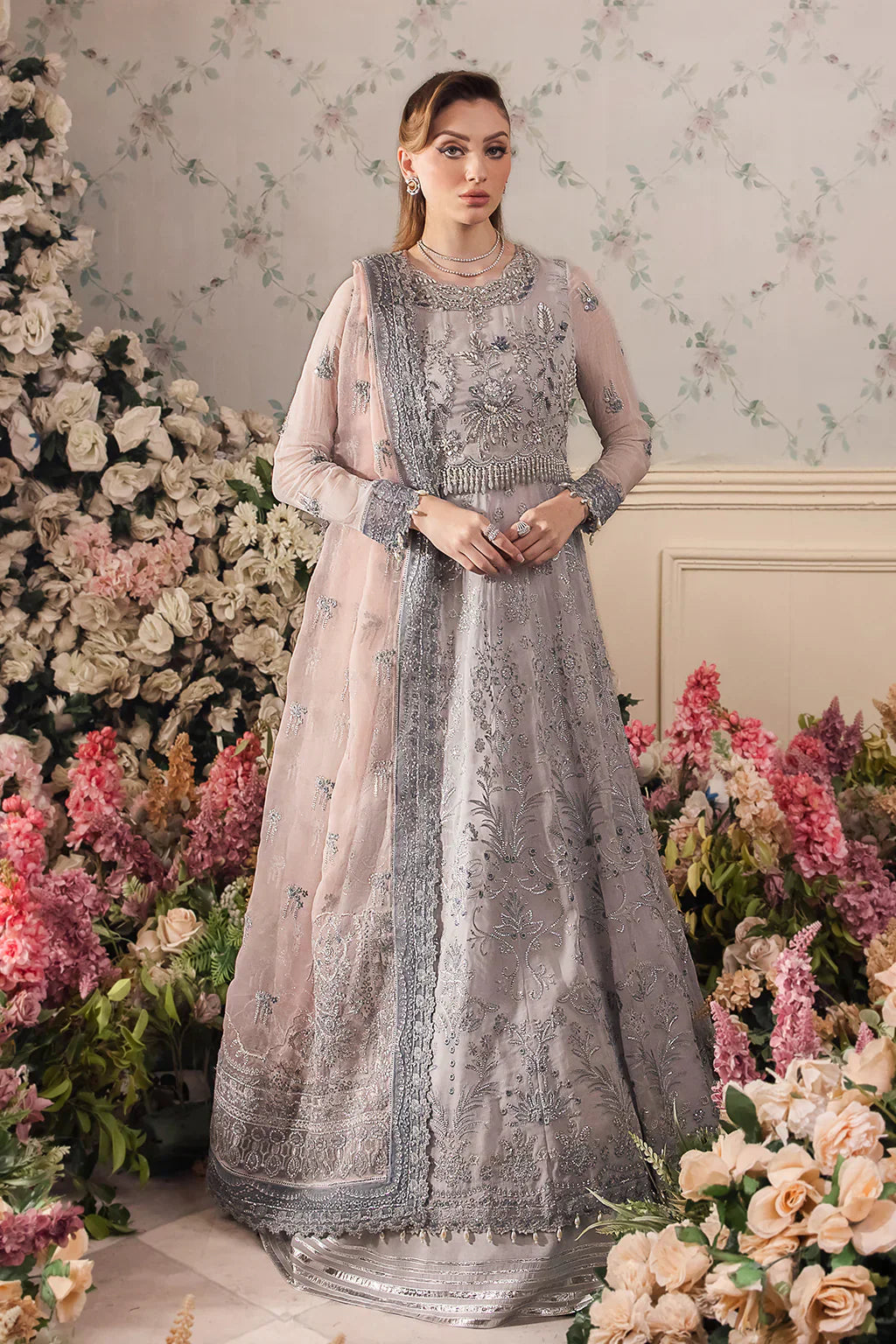 Saad Shaikh | Panache Luxury Chiffon 24 | Insiya - by - Libasekhas UK - Registered Vendor of : Saad Shaikh - 100% Original Designer Dresss