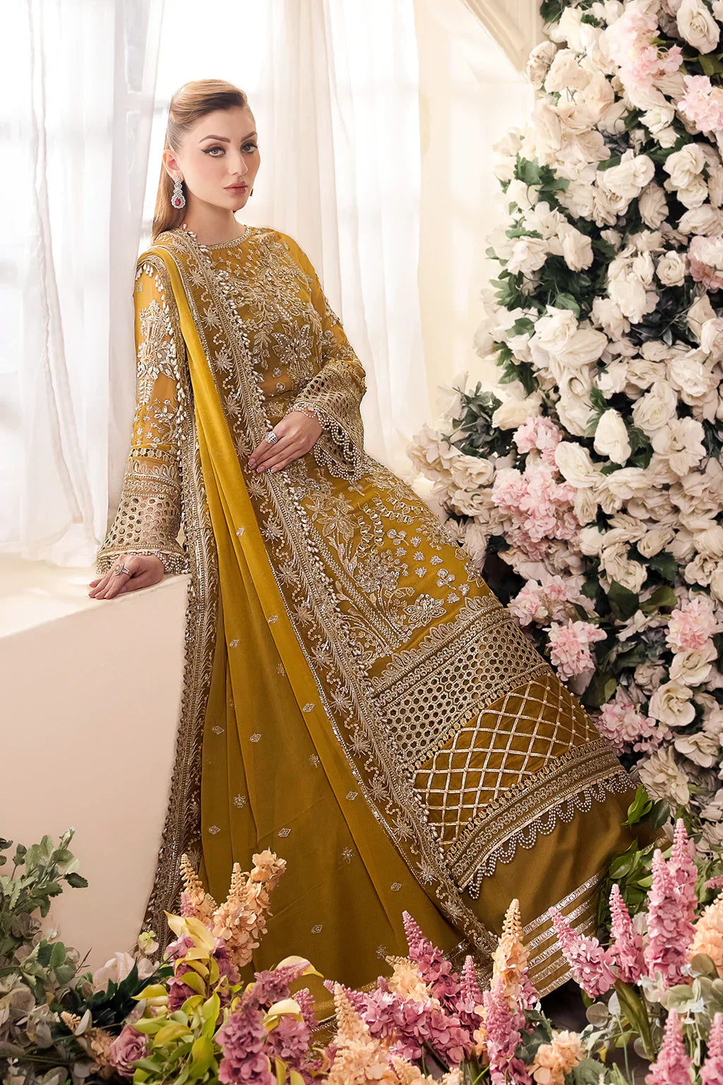 Saad Shaikh | Panache Luxury Chiffon 24 | Ramz - by - Libasekhas UK - Registered Vendor of : Saad Shaikh - 100% Original Designer Dresss