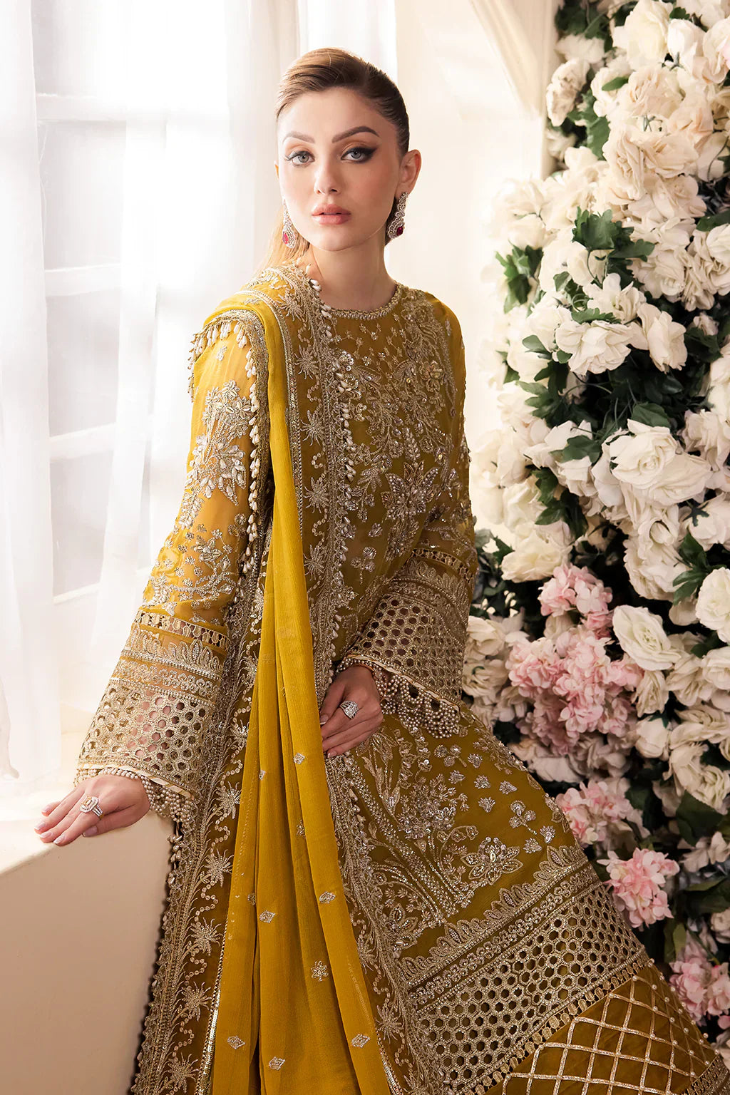Saad Shaikh | Panache Luxury Chiffon 24 | Ramz - by - Libasekhas UK - Registered Vendor of : Saad Shaikh - 100% Original Designer Dresss