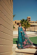 Noor by Saadia Asad | Eid Laserkari Lawn 24 | D4 - by - Libasekhas UK - Registered Vendor of : Noor by Saadia Asad - 100% Original Designer Dresss
