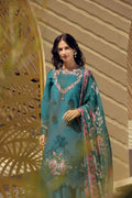 Noor by Saadia Asad | Eid Laserkari Lawn 24 | D4 - by - Libasekhas UK - Registered Vendor of : Noor by Saadia Asad - 100% Original Designer Dresss